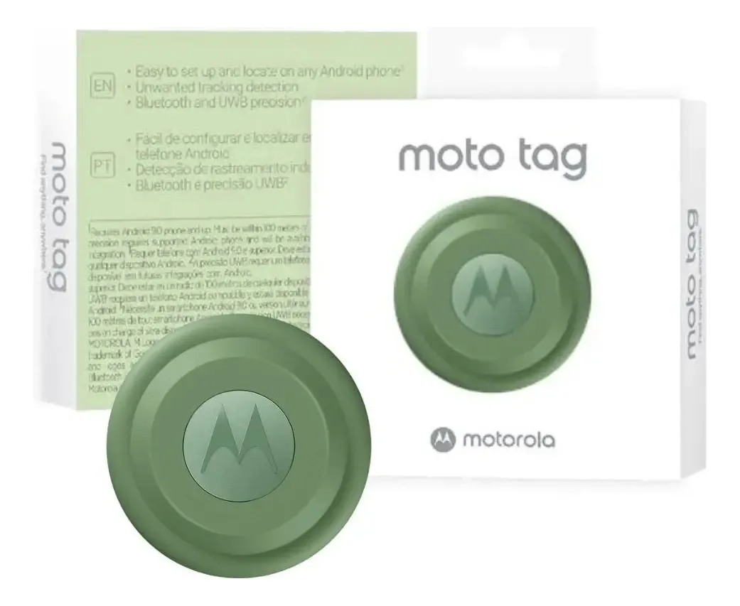 Localizador Motorola Moto Tag Nano Tag Jade Green