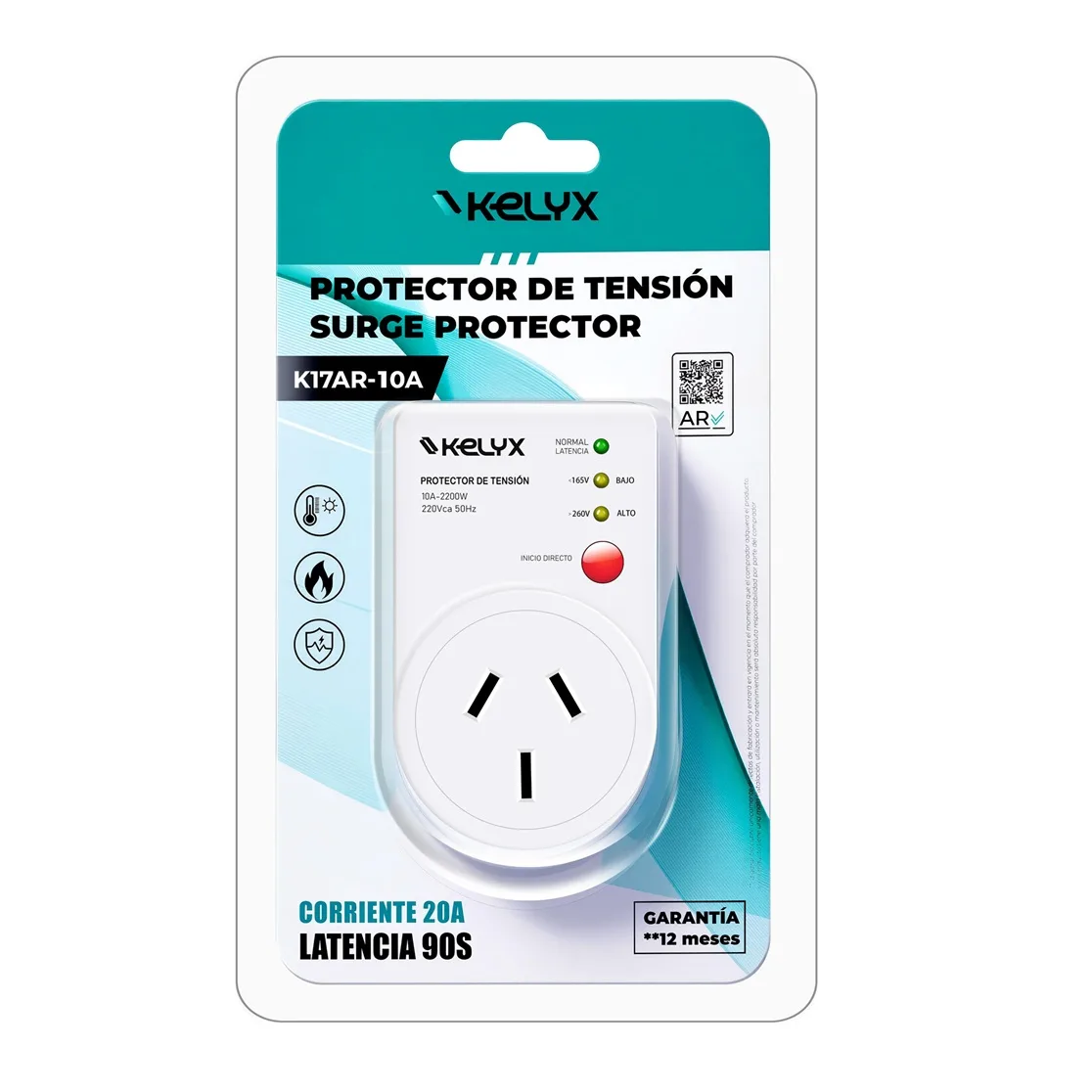 Protector de tension Kelyx 10A 220v 