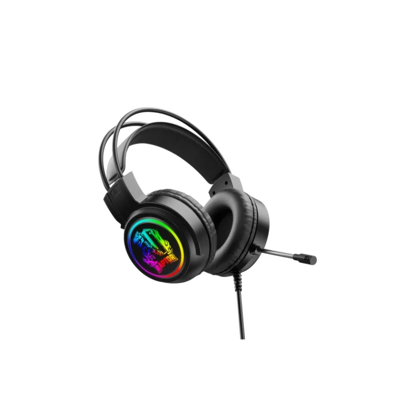 Auriculares Raptor Shadow Core RGB jack 3.5 mm