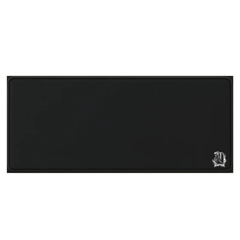 Mouse Pad Raptor Ultra Glide Antideslizante Impermeable XL 90x40 cms negro