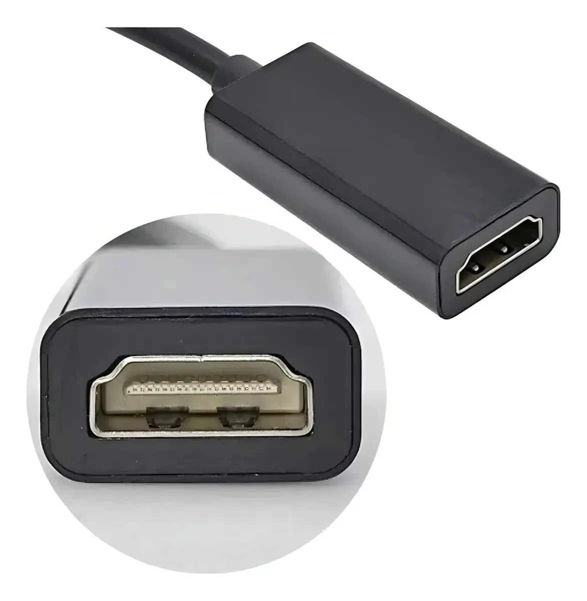 Adaptador DisplayPort a HDMI 4K Ultra HD - Compatible con PC, Laptop y Mac