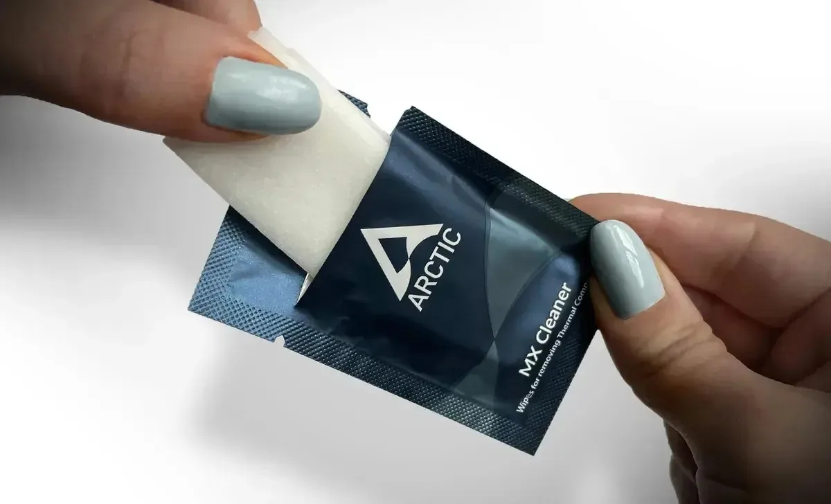 Arctic MX Cleaner Paño Removedor Limpiador De Pasta Térmica Azul