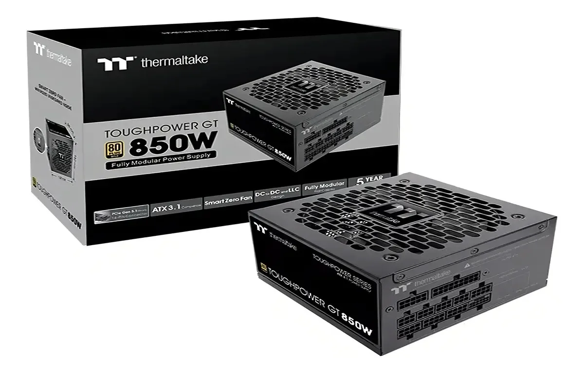 Fuente Thermaltake ToughPower GT 850W 80 Plus Gold Modular PCI-E 5