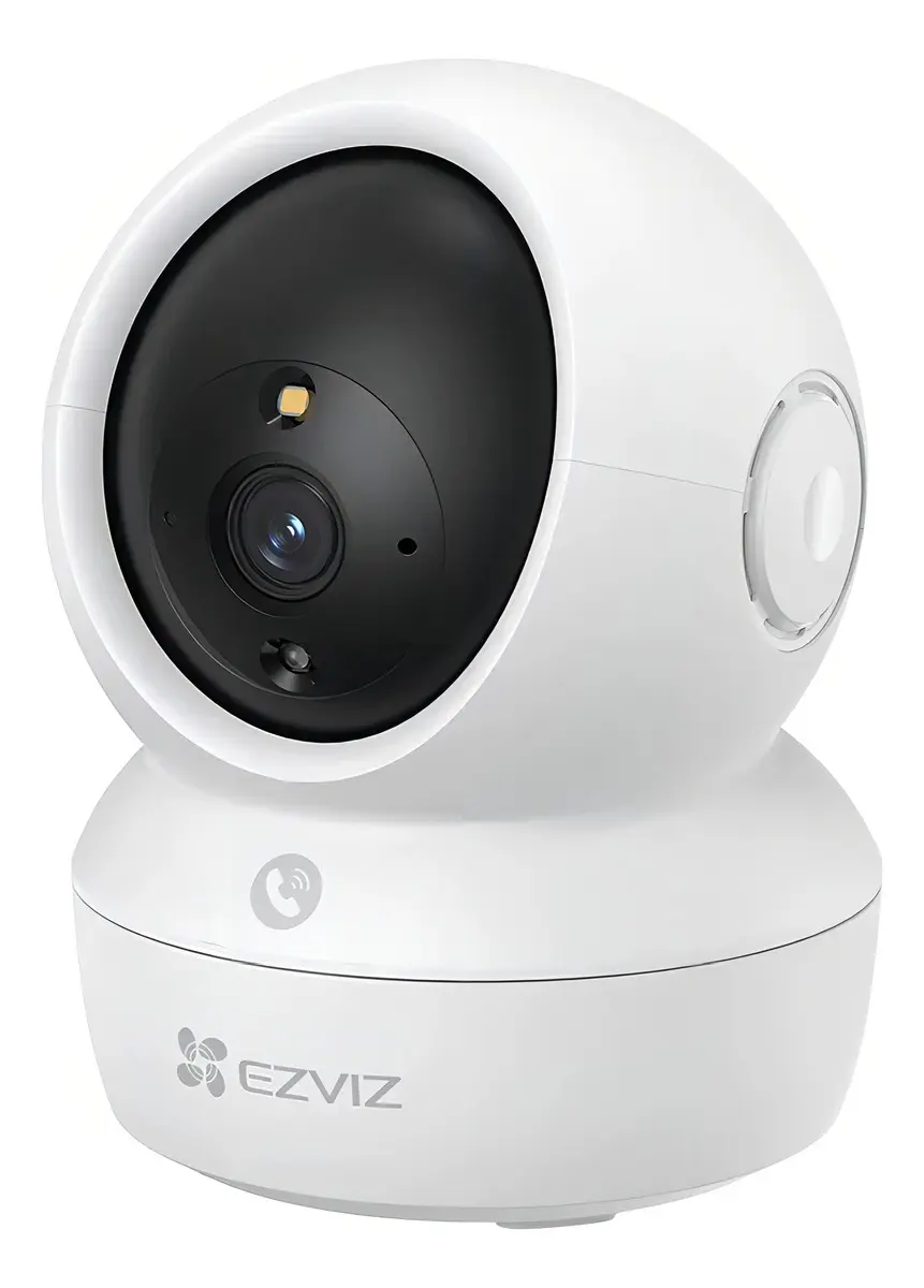Camara WiFi Ezviz H6C PRO 2K 3MP Interior Gira 360 grados sensor movimiento IA