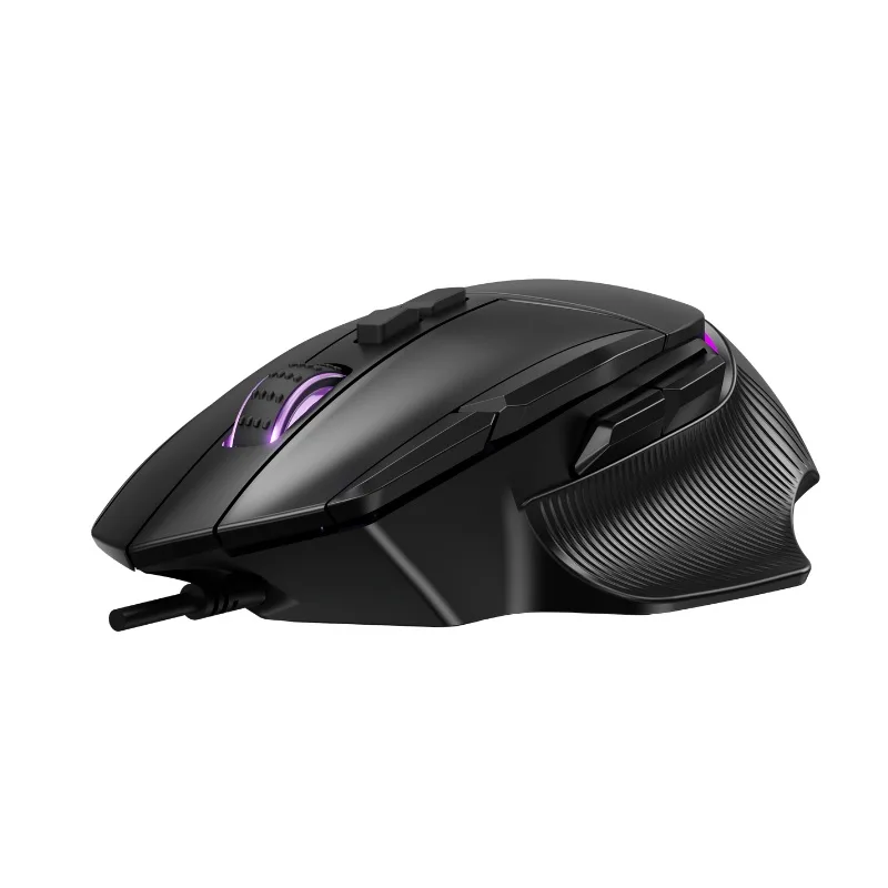 Mouse Raptor Storm Grip 9 botones 8000 DPI RGB Negro