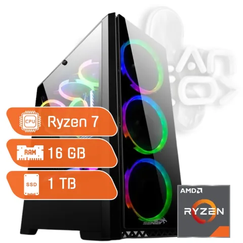 PC AMD Ryzen 7 5700G RX VEGA PLUS 16 GB SSD 1 TB NVME