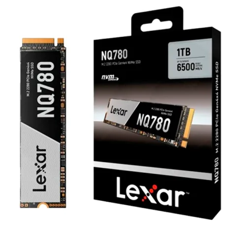SSD 1 TB M2 NVME LEXAR NQ780 6500 MBPS Gen4 x4